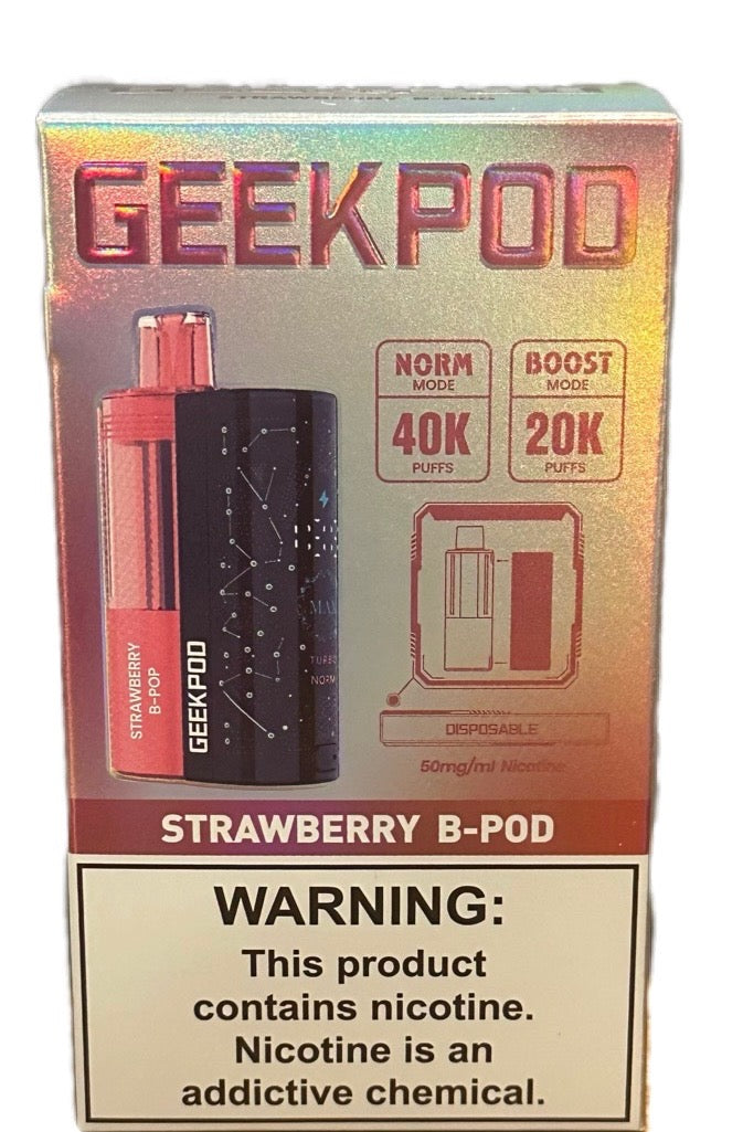 GEEKPOD 40K Disposable Vape Kit - 3D Star Sky Display Device