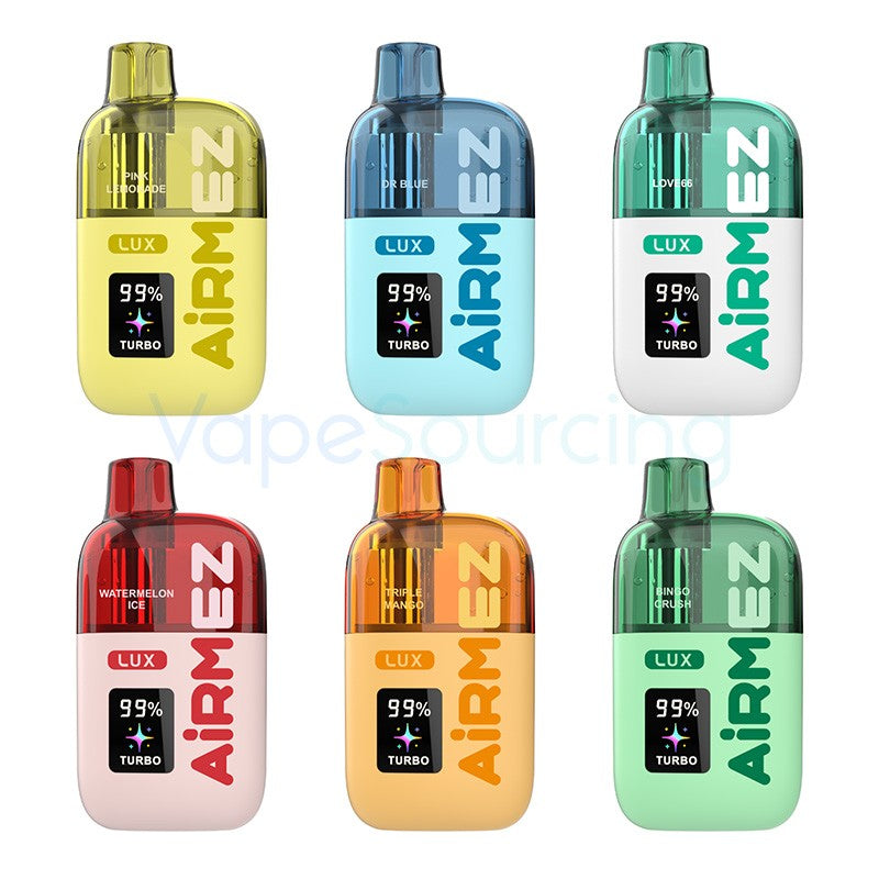 Airmez Lux 60K Vape Visible Tank - 2% Disposable 60000 Puffs