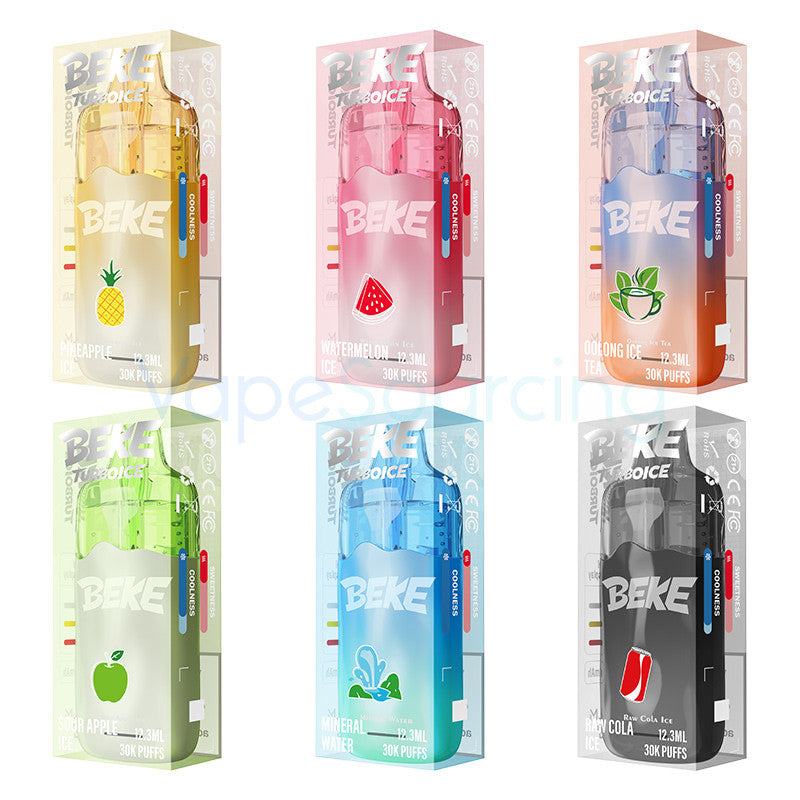 Beke Turboice 30K Disposable Vape Kit - Up to 30000 Puffs