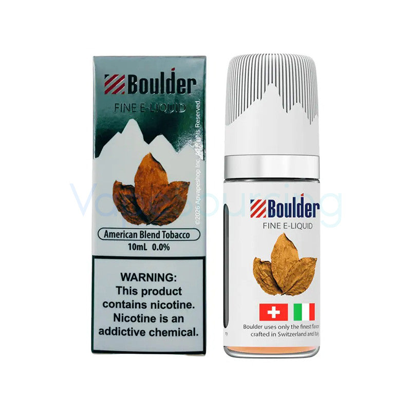 Boulder American Blend Tobacco Vape Juice - E-Liquid 10mL