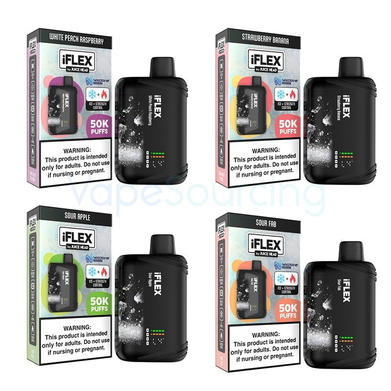 Juice Head iFlex Nixodine 50K Disposable Vape - 50000 Puffs