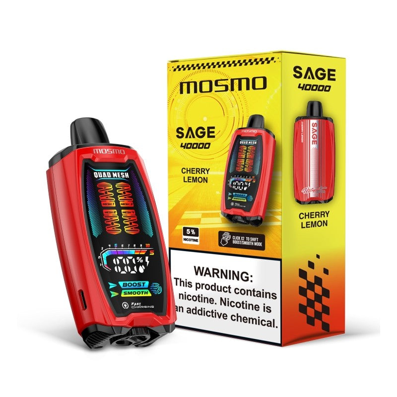 Mosmo Sage 40K Disposable Vape | 40000 Puffs Price 17.99$