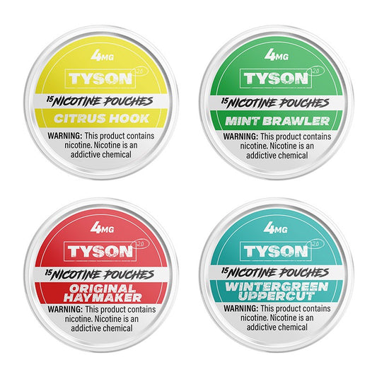 Tyson 2.0 Nicotine Pouches | Power Up Your Day To Buy
