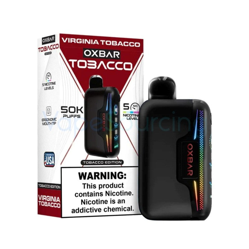 Virginia Tobacco OXBAR Astro Maze 50000 Vape - Disposable 50K