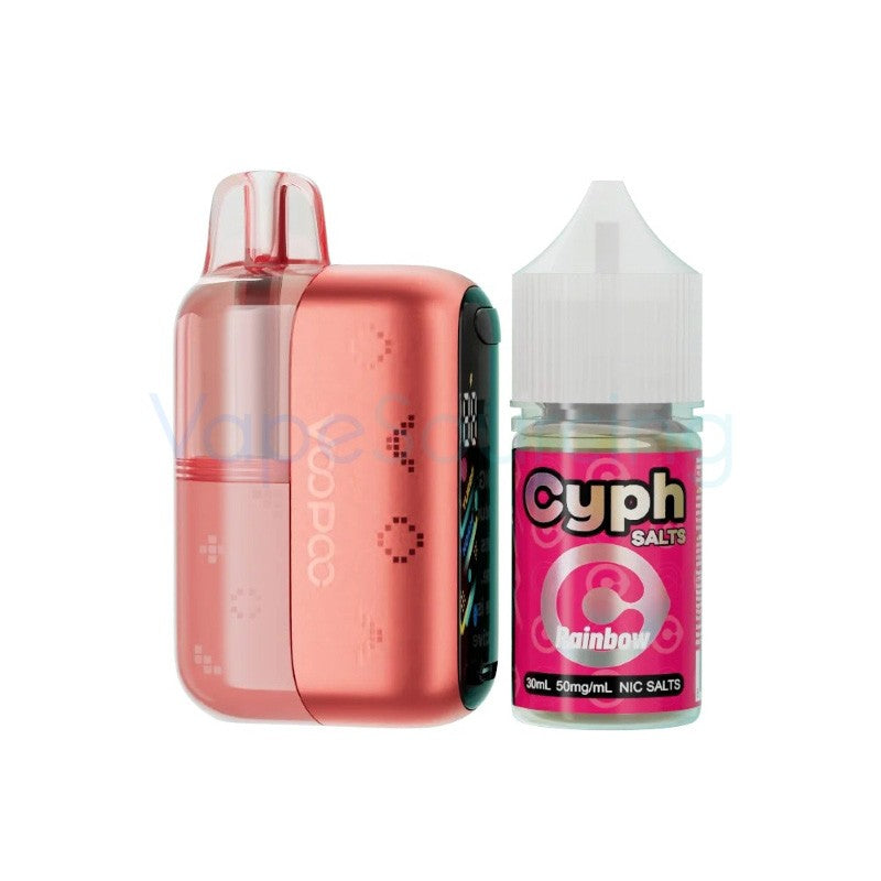 voopoo vape disposable NAVI X Cyph 80K Kit Flum Vapes pax plus canada Select Flavor ::Peach Mint