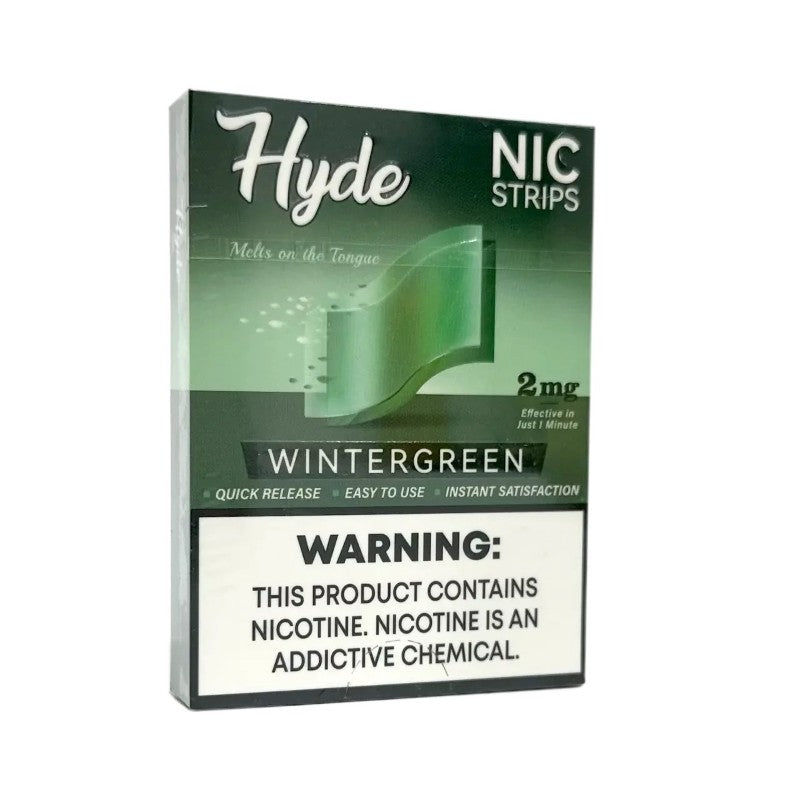Wintergreen Hyde Nicotine Strips | Smooth & Refreshing Price 9.99$