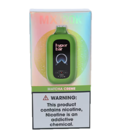 Hyper Bar MX120K Disposable Vape Kit - Ultra High-capacity Performance