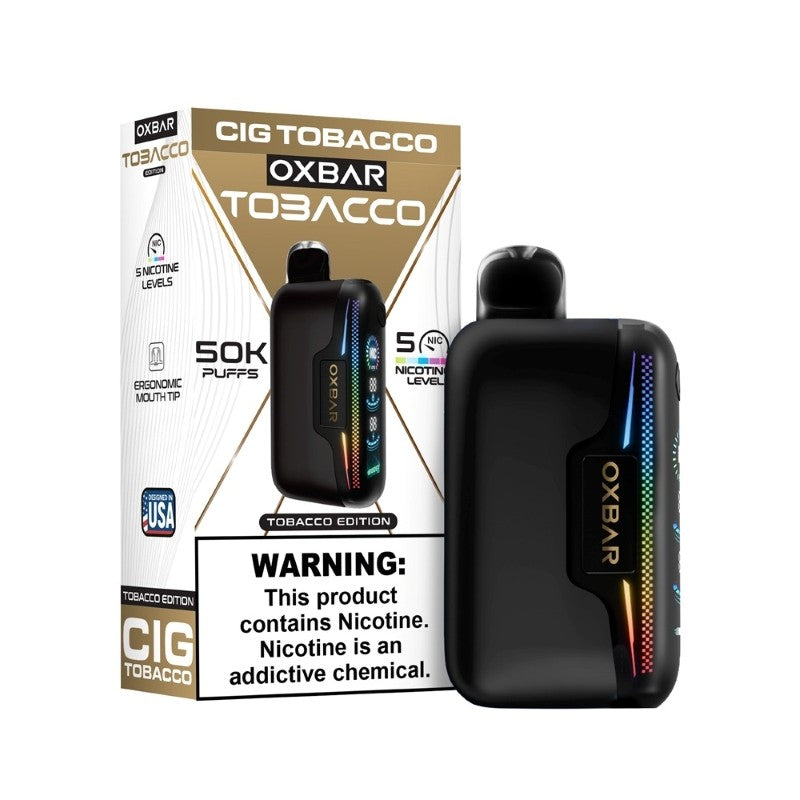 Cig Tobacco OXBAR Astro Maze 50K Vape - Disposable 50000 Puffs