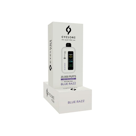 Cyclone Pods Gust Pro Zero Nicotine Disposable Vape 20000 Puffs