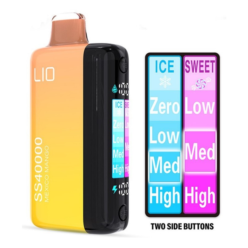 iJOY Lio SS40000 Disposable Vape & Sweet Control Pod Best Device