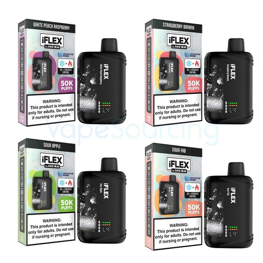 Juice Head iFlex Nixodine 50K Disposable Vape - 50000 Puffs