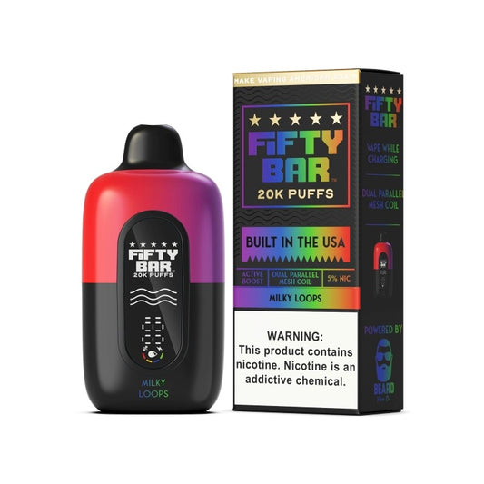 Fifty Bar 20K Disposable Vape 20000 Puffs | Price 19.99$