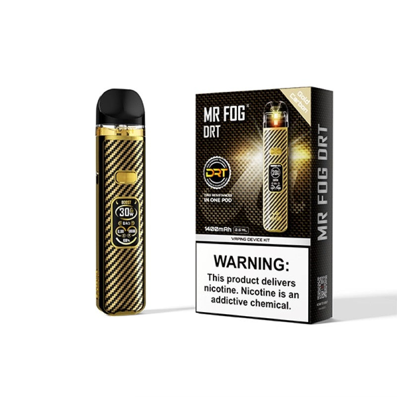 Mr Fog DRT Pod System Kit | Mr Fog Vape Enjoy To The Last Puff