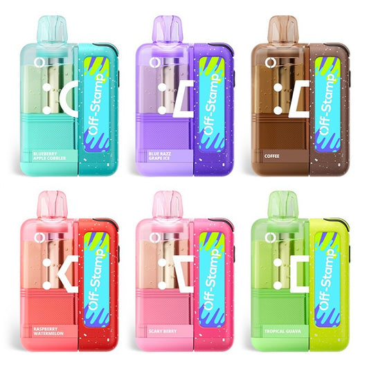 Off-Stamp X Cube Crystal Cube 35K Vape New Off-Stamp Disposable