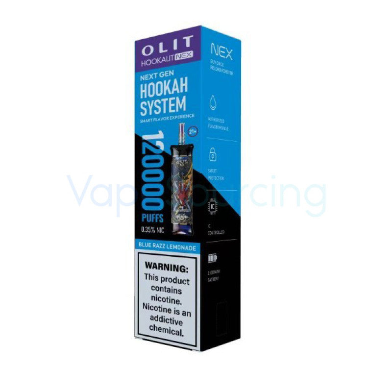 Olit Hookalit Nex 120K Disposable Hookah Vape - Price 26.99$