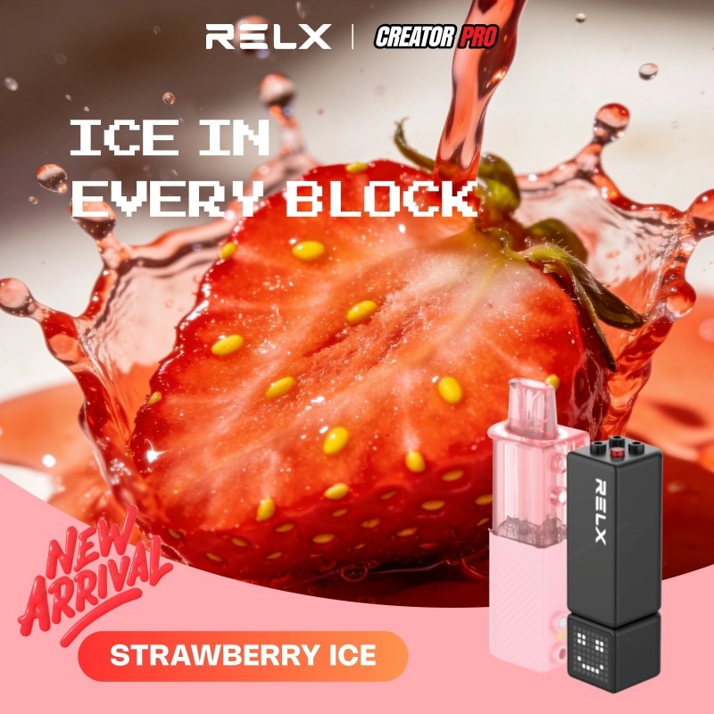 RELX Creator Pro 15K Disposable Vape Kit - New 15000 Puffs