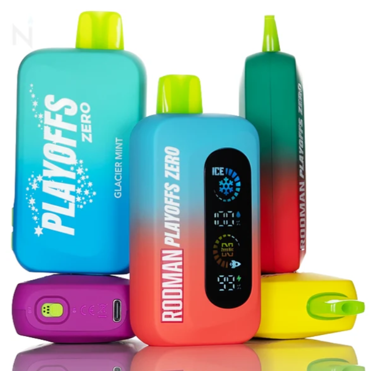 RODMAN Playoffs 50K Zero Nicotine Disposable Vape Kit - 50000 Puffs