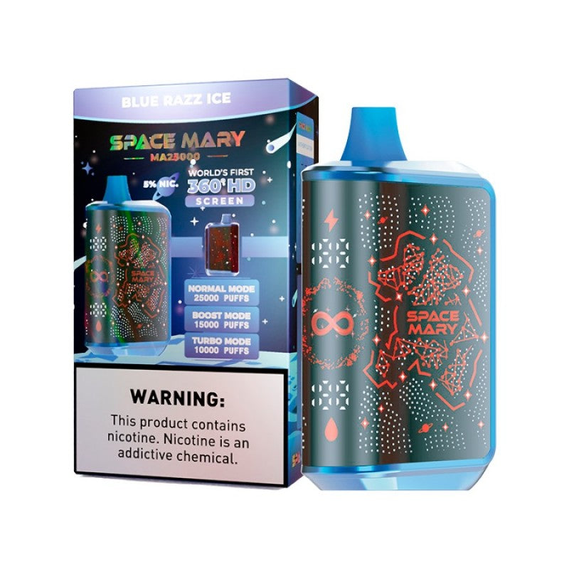 Space Mary MA25000 Disposable Vape | 3 Modes | 360° Screen