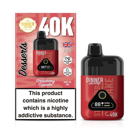 Dinner Lady Desserts 40K Disposable Vape Kit | 40000 Puffs