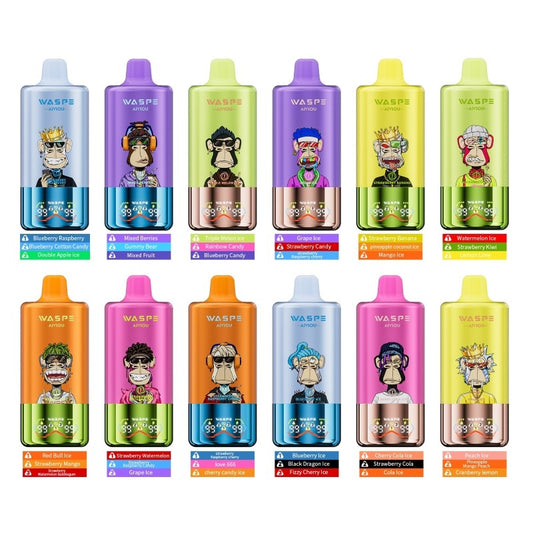 WASPE 60K 3-in-1 Triple Flavor Disposable - 60000 Puffs Vape