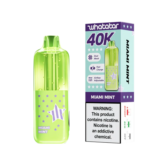 Miami Mint Whatabar Linko 40K Disposable Vape - 40000 Puffs