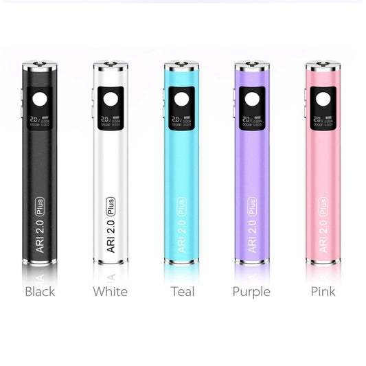 Yocan Ari 2.0 Plus 510 Thread Battery | Rechargeable 900mAh