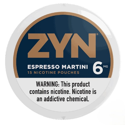 ZYN Espresso Martini Nicotine Pouches - 3MG Or 6MG